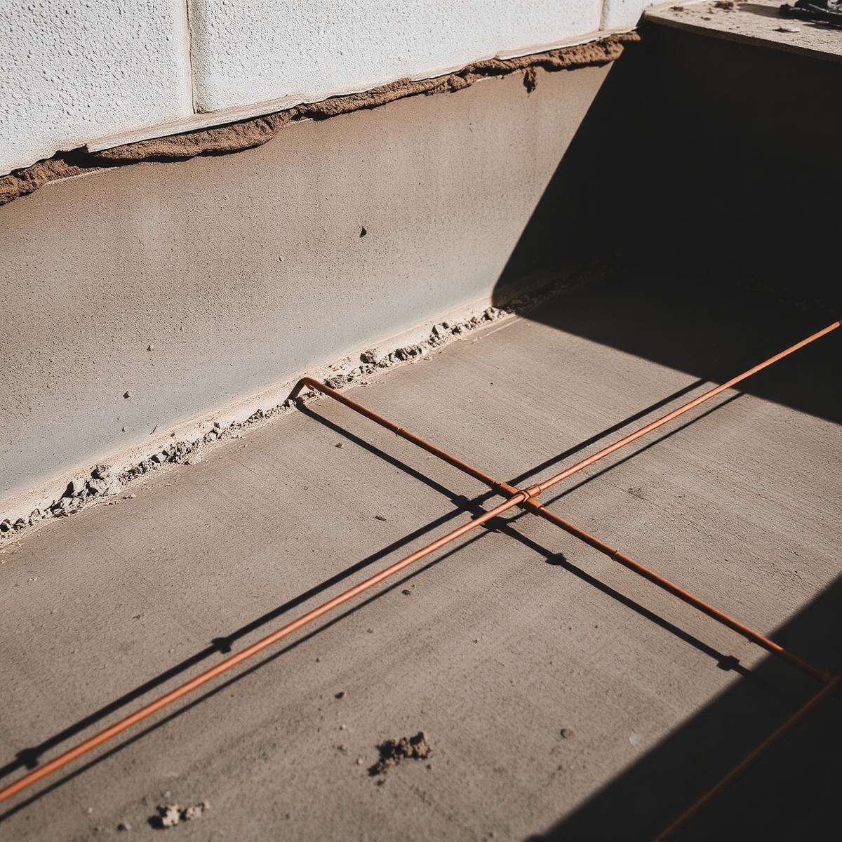 Cosmo City Slab & Service Trench